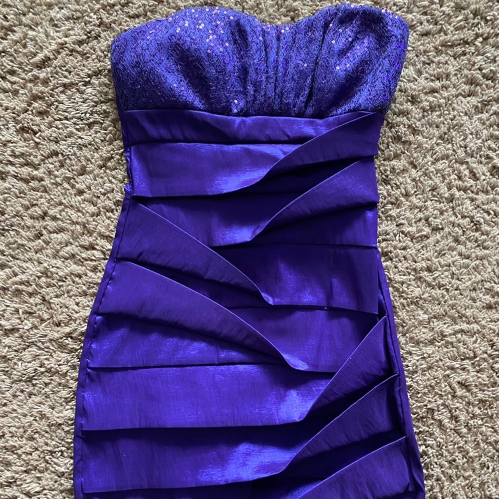 Purple dress